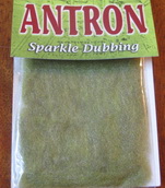 antron sparkle dubbing  Wapsi lt olive